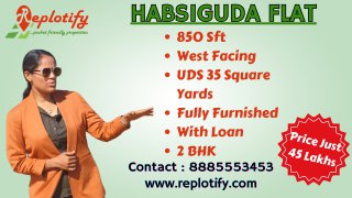 2BHK Flat For Sale In Hubsiguda-Hyderabad||Replotify-Resale Property