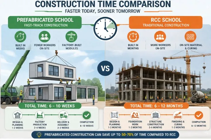 Prefabricated Schools vs RCC Schools: Cost Breakdown Explained – Replotify