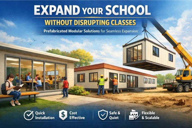 Expand Your School Without Disrupting Classes with Prefabricated Modular Solutions