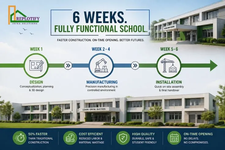 Prefabricated School Construction Case Study | Replotify