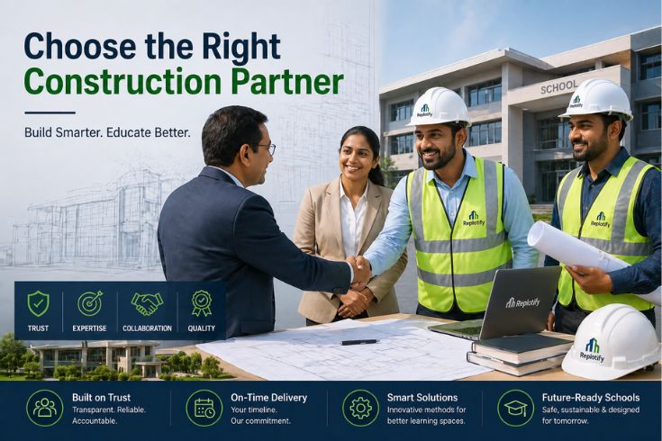 Construction Partner for Educational Institutions | Replotify