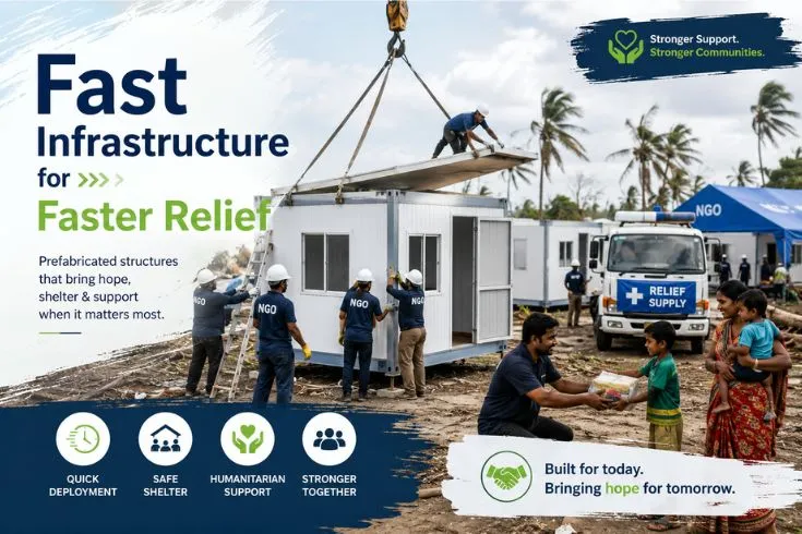 Top 5 NGO Prefab Uses | Modular Buildings for NGOs