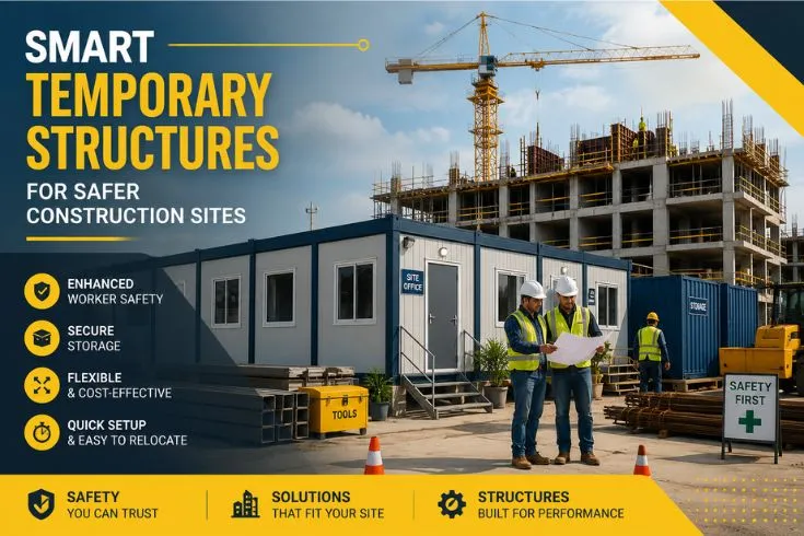 Benefits of Temporary Sheds for Construction Sites