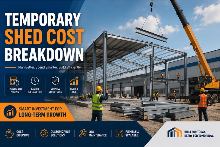 Temporary Shed Cost Guide | Prefab Pricing & ROI Benefits