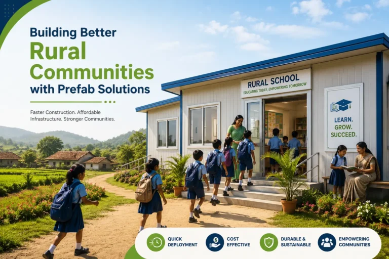 Why Rural Prefab Buildings Are Ideal for Rural Development Projects
