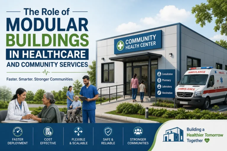The Role of Modular Buildings in Healthcare and Community Services | Modular Healthcare Buildings