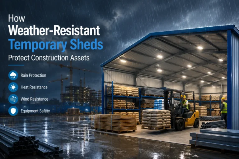 Weatherproof Sheds: Protect Construction Assets in All Weather
