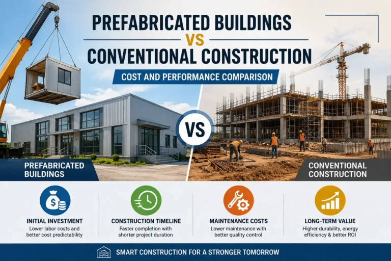 Prefab vs Conventional Construction: Cost & Performance Guide